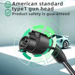 NIUNIUEV Level 1+2 EV Charger,8~16 Amp Electric Car Charger 110~240V,Electric Vehicle Charging Station with NEMA 6-20P & NEMA 5-15P,Travel EV Charge Cable,for J1772 Electric Cars