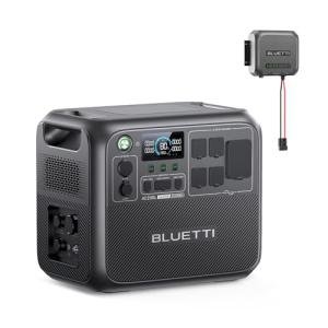BLUETTI Solar Generator AC200L with DC-DC Battery Charger D40, 2048Wh LiFePO4 Battery Backup, w/ 4 2400W AC Outlets (3600W Power Lifting), 30A RV Output, for Camping, Emergency