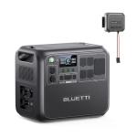 BLUETTI Solar Generator AC200L with DC-DC Battery Charger D40, 2048Wh LiFePO4 Battery Backup, w/ 4 2400W AC Outlets (3600W Power Lifting), 30A RV Output, for Camping, Emergency
