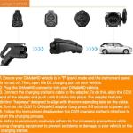 CCS1 to CHAdeMO EV Charger Adapter DC 1000V 250A Japan Electric Vehicle Fast Charging Connector