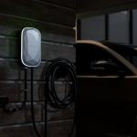 RIPPLEON Level 2 EV Charger 48 Amp 11.5KW J1772 Hardwired 240V Home Electric Car Charger Smart WiFi Enabled Electric Vehicle Charging Station ETL FCC EnergyStar Certified with 25ft Cable White