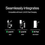 EVJECT Escape Connector 2.0 - Electric Vehicle NACS Charger Connector for Safe Emergency Breakaway - Compatible with Model Y/3(Post 2019) & Non-Tesla NACS EVs - Level 1, 2 & DC Fast Charging