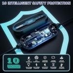 AIMILER Level 2 Tesla Charger(Wireless WiFi APP), 240V, 32 Amp, NEMA 14-50 Plug, 25ft Cord - Portable/Home NACS Connector Electric Car(EV) Charger for Tesla - Compatible with Tesla Model X/Y/3/S