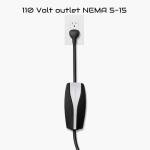 Primecomtech Tesla EV Mobile Charger Connector 110-220 Volt 7KW 32 Amp with NEMA 5-15 & 14-50 Plugs