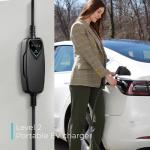 Lectron Level 2 Tesla Charger (WiFi Version) - 240V, 40 Amp, NEMA 14-50 Plug, 16 ft Extension Cord - Portable Electric Car Charger for Tesla - Compatible with All Tesla Models 3/Y/S/X