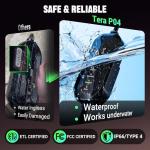 Tera 2025 New Level 2 Charger for Tesla 40A 25FT NACS ETL FCC Most Compact NEMA 14-50 Plug & NEMA 5-15 Level 1 Waterproof Patent IP66 Lightweight Portable EV Charger for Tesla Y/3/S/X Cybertruck P04