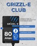 Grizzl-E Ultimate Level 2 Fastest 80A / 19.2 kW Electric Vehicle (EV) Charger, UL Tested and Certified, Metal Case, Indoor/Outdoor Electric Car Fast Charging Station, Hardwired, Cyber, NACS