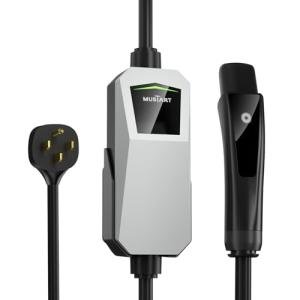 MUSTART 40A Level 2 Tesla Charger - 240V, NEMA 14-50 Plug - Portable EV Charger for Tesla Model S, 3, X, Y & All NACS-Compatible Electric Vehicles