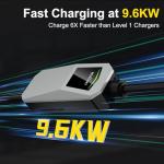 MUSTART 40A Level 2 Tesla Charger - 240V, NEMA 14-50 Plug - Portable EV Charger for Tesla Model S, 3, X, Y & All NACS-Compatible Electric Vehicles
