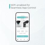 Lectron Tesla (NACS) V-Box Pro Electric Vehicle Charging Station (WiFi) 48 Amp with App Control - Level 2 EV Charger (240V) with NEMA 14-50 Plug/Hardwired Compatible with All Tesla Models S/3/X/Y