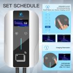 Level 2 EV Charger J1772 Fast Charging,EV Chargers for Home 40 Amp-Smart Display,Electric Car Charger 240V,Electric Vehicle Charging Stations Outdoor/Indoor,Charge Point NEMA 14-50 Home Flex, 25ft