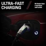 Schumacher Electric 240V / 40A Level 2 EV Wall Charger - NEMA 14-50 Plug - with Universal SAE-J1772 Connector - Wi-Fi & Bluetooth Enabled - Weather-Resistant for Indoor or Outdoor Use - SEV1600P1450