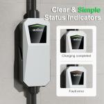 MUSTART Level 2 Tesla Charger, 25A Portable EV Charger with NEMA 14-30 Plug, 22 ft Cable – Unlocking Convenience with One-Touch Release, Compatible with All Tesla Models & Cybertruck