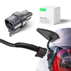 EVJECT Escape Connector 2.0 - Electric Vehicle NACS Charger Connector for Safe Emergency Breakaway - Compatible with Model Y/3(Post 2019) & Non-Tesla NACS EVs - Level 1, 2 & DC Fast Charging