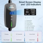 EVDANCE 40Amp Level 2 Portable EV Charger