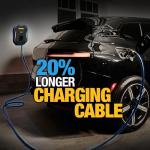 DEWALT Electric Vehicle Level 2 EV Charger up to 48 Amps 240V, App Control Bluetooth & Wi-Fi, CSA Certified Indoor/Outdoor Hardwired Wall Mounted Charging Station with 25 ft. Cable