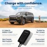 Portable Level 2 EV Charger - Fast 32A Charging