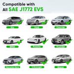 Zencar Level 2 Portable EV Charger - 25ft Cable