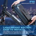 H HAILONG 48v 20ah Power System Battery | 48V 20Ah Compatible Energy Pack | High-Cycle Waterproof Design Smart Charger & Spring Lock (Fits 500W-12000W Motors)