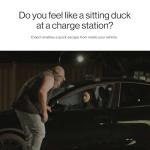 EVJECT Escape Connector 2.0 - Electric Vehicle NACS Charger Connector for Safe Emergency Breakaway - Compatible with Model 3 2017-2018 (Port Flange Gap) - Level 1, 2 & DC Fast Charging