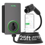 Autel Level 2 EV Charger up to 50Amp, Hardwired,240V, Indoor/Outdoor Fast Electric Vehicle Charging Station with Flexible 25-Foot Cable, Dark Gray-GEN 2