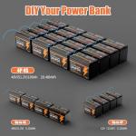 12V 100Ah LiFePO4 Battery Group 31 With Built-in 100A BMS (4 Pack), 1280Wh Lithium Battery with 15000 Deep Cycles, Prefect for Solar System, Rvs, Marine, Vans, Trailer, Backup