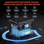 Greenery 2500W Portable Power Station, 2304Wh Large Capacity Solar Generator, Power Station for Home Backup, Camping, Outdoor Backup Battery