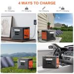 Greenery 2500W Portable Power Station, 2304Wh Large Capacity Solar Generator, Power Station for Home Backup, Camping, Outdoor Backup Battery