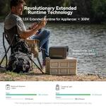 Dabbsson 768Wh Portable Power Station,Solar Generator,Up to 900W AC Output,1.5X Extended Runtime,Recharge 100% in 1.6 Hrs, 600L Semi-Solid LiFePO4,EPS,100W USB-C,for Camping RV Home