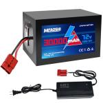 MFAOSHI 72V 30Ah LiFePO4 Battery Pack with 2A Fast Charger | LCD Display & 50A BMS | Anderson Connector for 0-3500W Motors,for E-Bike, Scooter,