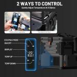 LiTHELi FrozenPack Wild 12V Car Refrigerator & Portable Electric Cooler, 20L/21QT Backpack Design, -4~68℉ Travel Fridge Freezer for Camping, Road Trips, RV, Boat&Beach（Without Battery）