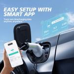 VDLPOWERVP Level 2 EV Charger, 11.5KW /50A Fast Wall Home Charging Station, 27.3ft Charging Cable with Smart App (WiFi), 240V EV Charger with NEMA 14-50, EVSE J1172 Connector for Electric Car EC51W