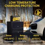 Eiiev 2 Pack 100Ah Lithium Battery,12V LiFePO4 Battery Built-in 100A BMS Protect, Group 31 Deep Cycle Portable Power,Lithium Iron Phosphate Battery for Trolling Motors, Yacht, Marine, RV, Home Energy