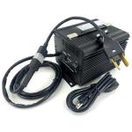 48 Volt Charger with 2-Prong Crow Foot Connector for Various Older Electric Vehicles & Golf Carts Including Club Car, Yamaha, Hauler (JAC1548H-CROW)