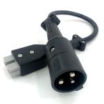 48 Volt Charger with Round 3-Pin Connector for Star Car Electric Golf Vehicles (JAC1548H-STAR)
