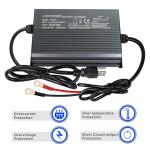 YZPOWER 29.2V 30 Amps LifePO4 Battery Charger for Marine Boat RV Lawn Motor Motorcycle Golf Cart，24v Deep Cycle Rechargeable Batteries Charger AC-DC Charger