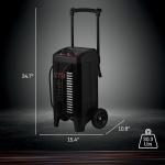 Schumacher Electric DSR ProSeries 12V / 24V Battery Charger - Heavy Duty 200A Manual Battery Charger & Engine Starter - Car, Truck & SUV Compatible - 135-Minute Timer & Amperage Control - DSR140