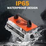 Enjoybot 43.8V 25A Lithium Battery Charger with 0V Smart Charge Function, 36V LiFePO4 Battery Charger AC-DC Smart Charger for 36V LiFePO4 Lithium-Iron Deep Cycle Rechargeable Batteries