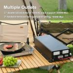 WZRELB 7000W 48V Pure Sine Wave Inverter,48 Volt DC to AC 120V 240V Split Phase Power Inverter,15ft LCD Remote Panel,2*AC Hardwire Terminal,14KW Surge