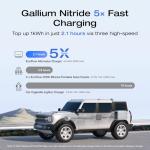 EF ECOFLOW 500W Alternator Charger, 3-in-1 Fast DC-DC Charger for Portable Power Stations, Car Battery Charger & Jump Starter 5× Faster Than Cigarette Chargers, Charges 1kWh in 2.1 hr