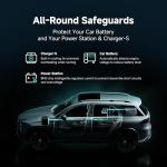 DABBSSON Charger S, 560W Alternator Charger, Fast DC-DC Charger for Portable Power Stations, Up to 6X Faster Charging, Compatible with 95% Solar Generator, Perfect for Road Trips/SUV/RVs