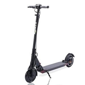 E-TWOW GT SE Electric Scooter, 31 Mile Range, 25 MPH Max Speed, 275lbs Max Load, Adjustable Handlebar Height, Lightweight(29lbs) and Foldable, Great for Commuting, UL Certified(Black)