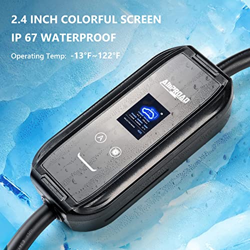 AMPROAD iFlow P9 Adjustable EV Charger 40A-10A