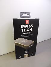 Swiss Tech Wireless Power Bank with Flashlight