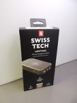 Swiss Tech Wireless Power Bank with Flashlight