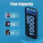 Miady 2-Pack 10000mAh Dual USB Power Bank