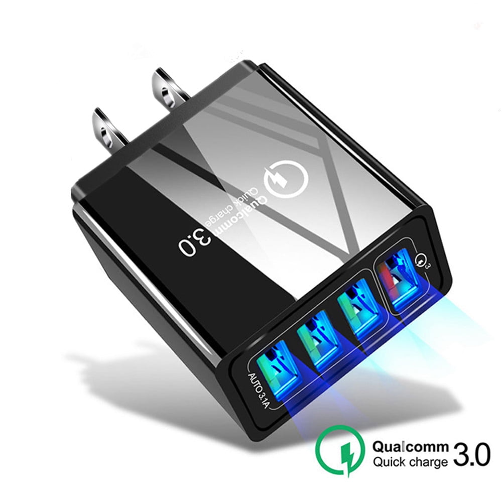 Multi-Port Fast USB Wall Charger for Devices
