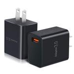 2-Pack 18W Fast Charge USB Wall Plugs