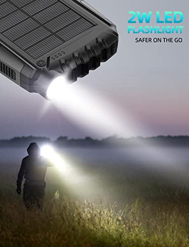 42800mAh Solar Portable Charger with Fast Charging