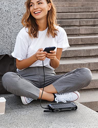 42800mAh Solar Portable Charger with Fast Charging